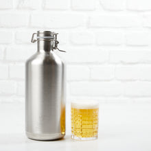 Load image into Gallery viewer, Stainless Steel Beer Growler - Standard 1.9LT