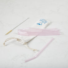 Load image into Gallery viewer, Glass Straws Bent - Colour 8mm x 210mm