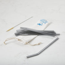 Load image into Gallery viewer, Glass Straws Bent - Colour 8mm x 210mm