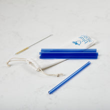 Load image into Gallery viewer, Glass Straws Straight - Colour 8mm x 210mm