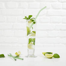 Load image into Gallery viewer, Glass Straws Bent - Colour 8mm x 210mm
