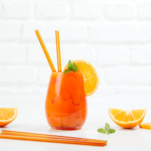 Load image into Gallery viewer, Glass Straws Straight - Colour 8mm x 210mm