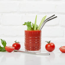 Load image into Gallery viewer, Stainless Steel Straws Bent, Set of 8